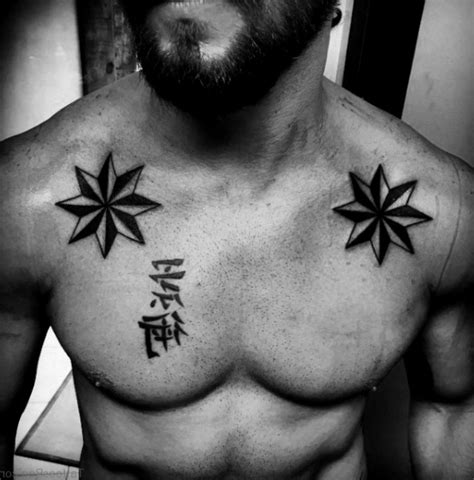 tatuajes en el pecho y brazo para hombres|Tatuajes para hombres en el pecho